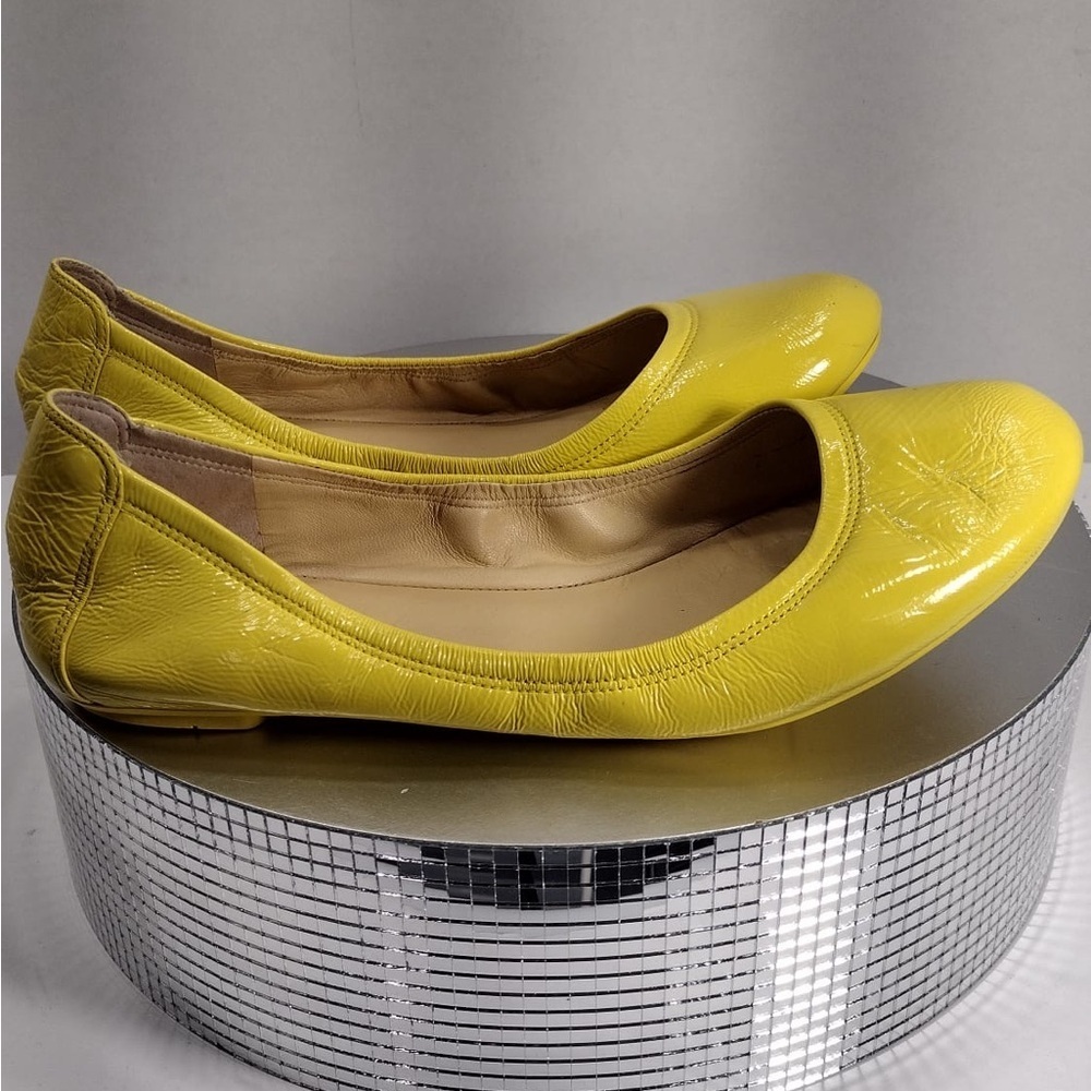 Cole haan Yellow Women's Flats size 8 pre owned Exellent condition - Picture 8 of 11